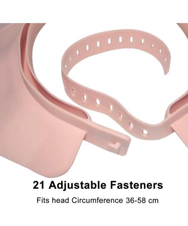 Adjustable Silicone Baby Shower Cap for Infants & Kids - Pink (6 Months-12 Years) - Buy Online on GoSupps.com