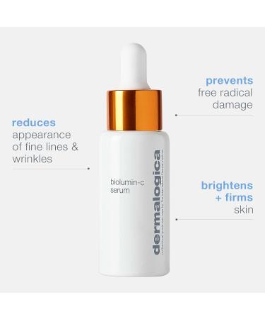 Dermalogica Biolumin-C Serum - Anti-Aging Vitamin C Serum for Brighter, Firmer Skin - 1 Fl Oz - Buy Online on GoSupps.com