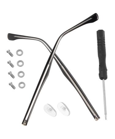Lurrose Paper Towels 1 Pair Legs Transparent Metal Metal Sun Arm Legs Arm Legs End Tips Replacement Bracket Metal Bracket