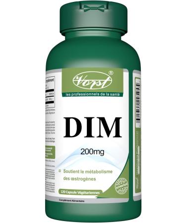 VORST DIM Supplement 200mg 120 Vegan Capsules | Healthy Estrogen Metabolism | Diindolylmethane for Women & Men | 1 Bottle 120 count (Pack of 1) - Buy Online on GoSupps.com