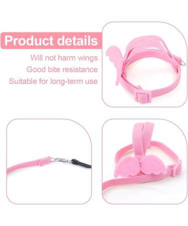Phcozy Adjustable Pet Dishes & Bird Training Rope - Durable Nylon for Parrots - Anti-Bite Outdoor Leash - Buy Online on GoSupps.com