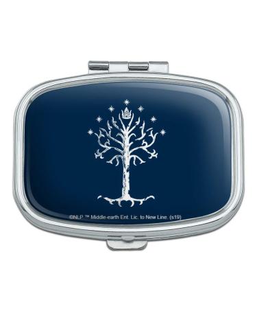 The Lord of The Rings Tree of Gondor Rectangle Pill Case Trinket Gift Box