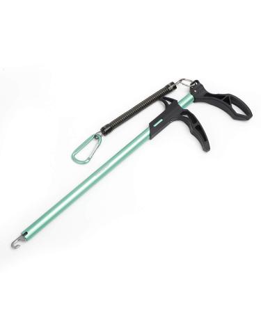 HAUSHOF Hook Remover, Squeeze-out Aluminum Hook Extractor, with Coiled Lanyard, 13-29/32 Inch