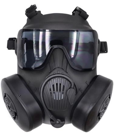 M50 Airsoft Full Face Protective Eye Protection Goggles Dummy Skull Gas Mask Black