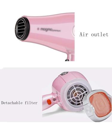Hair Dryer Negative Ionic Fast Dry Low Noise Hair Dryer Professional Salon Hair Dryer with Diffuser Concentrator Styling - Buy Online on GoSupps.com