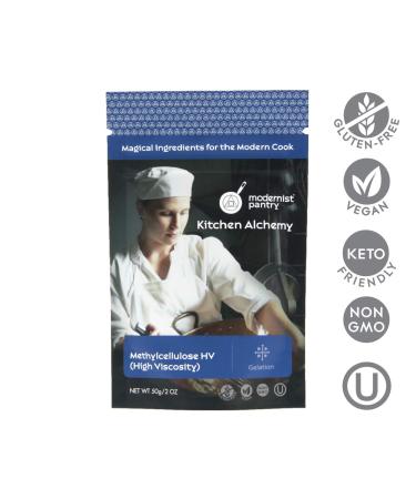 High Viscosity Pure Methylcellulose - Non-GMO, Vegan, OU Kosher Certified - 50g/2oz - Buy Online on GoSupps.com