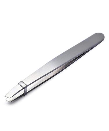 Eybrow tweezers-stainless steel face tweezers for hair precision tweezers with beveled tips for eyebrows chin hair and ingrown hair removal