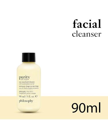 PHILOSOPHY purity made simple facial cleanser with meadowfoam seed oil cleanses skin of dirt oil and makeup all in one simple step 90 ml (Pack of 1) - Buy Online on GoSupps.com