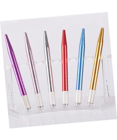 Hemoton 12 Pcs Permanent Eyebrow Pen Eyebrow Pen Microblade Microblading Pen Embroidery Pen Make up - Buy Online on GoSupps.com