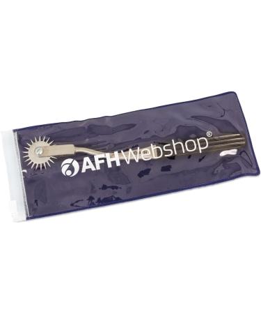 Stainless Steel Toothed Wheel & Nerve Wheel - Wartenberg Sensitivity Test Tool | Neurotest | Metallic & Black Colors - International Shipping Available - Buy Online on GoSupps.com