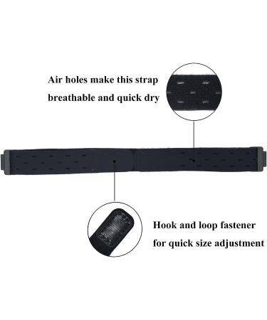 Breathable Black Ankle Band for Fitbit Inspire/Inspire HR - Replacement for Inspire 2 - Compatible Design - Buy Online on GoSupps.com