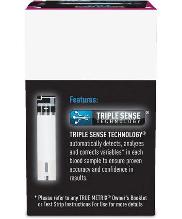 TRUE METRIX Blood Glucose Test Strips 50 Count - Pack of 1 - Buy Online on GoSupps.com