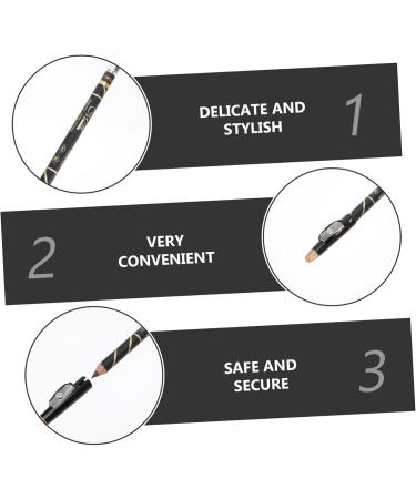  Didiseaon Didiseaon 16 Pcs Two-in-One Eyebrow Pencil Mini Suitcase Waterproof Pen Black Eyeliner Eyebrow Pencil Eyebrow Drawing Pens Miss Wooden Eyebrow Powder - Buy Online on GoSupps.com