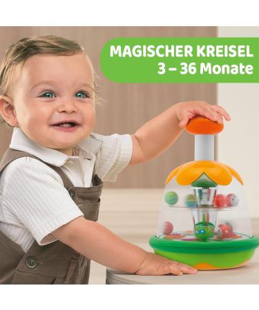 Chicco Magic Gyro Toy - Interactive Screeching Toy with Mirror for Babies & Toddlers (6-36 Months) - Perfect Gift for Learning Cause and Effect - Buy Online on GoSupps.com