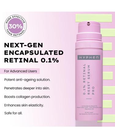 0.1% Retinal Reset Se rum Pro | 30% More Effective than Retinol Se rum| Advanced Anti Ageing Face Serum | Reduces Fine Lines & Wrinkles | Se rum for Women and Men -30 ml - Buy Online on GoSupps.com