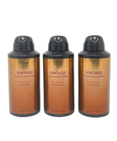 Vintage Set of 3 Body Spray - Full Size