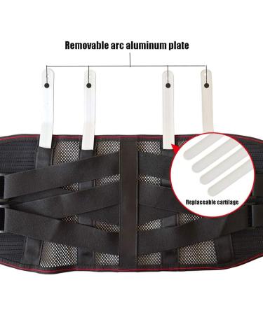 Samnuerly Self-Heated Lumbar Support Belt | Pain Relief for Men & Women | Large Size Back Support for Spinal Health - Buy Online on GoSupps.com