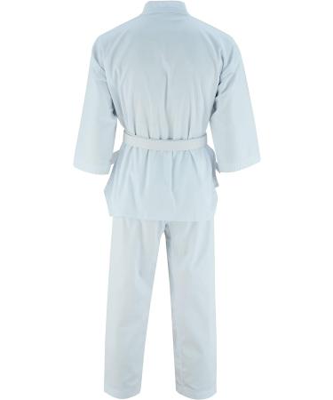Jaguar 2023 Taekwondo Gi Uniform Set 8oz Ultra Light TKD Suit with Belt - White 0000 for Kids & Adults - Buy Online on GoSupps.com