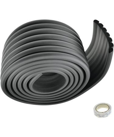 TUKA Multi-Purpose Foam Protector Kit 2M x 80mm Universal Anti Collision Protector Safety of Child Baby Senior | Thick Childproofing Safety Protection Securing Objects and Surfaces. TKD7002 black 2 M x 80mm Universal Foam Protector Black - Buy Online on GoSupps.com