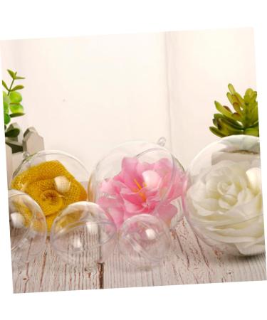 Cabilock Decor 12pcs Christmas Decorations Fillable Christmas Ornaments Transparent Hanging Ball Lob Candy Box Clear Bath As Shown Size 1 - Buy Online on GoSupps.com
