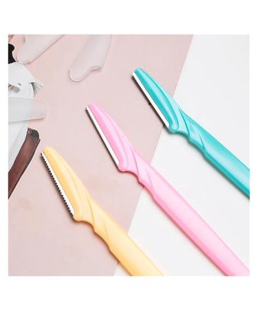 1/3 Pcs Women's Razors - Eyebrow & Lip Hair Remover - Sharp Stainless Steel Safety Knife (Blue) - International Shipping Available - Buy Online on GoSupps.com
