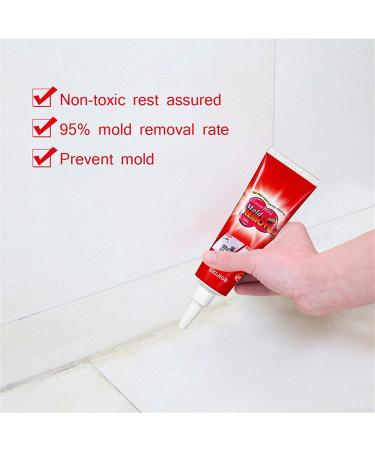 Mould Magic Gel Mould Magic Remover Household Mold Remover Gel Chemical Mold Removing Gel Powerful Quick Great for Wall Tiles Wall Corner and Kitchen Bathroom Sink (40g) - Buy Online on GoSupps.com