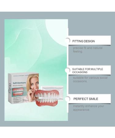 Rapid Smile Denture Reline Set Upper and Lower Dentures Kit Rapid Smile Moldable False Teeth Fast to Installation Fast to Use 2025 - Buy Online on GoSupps.com
