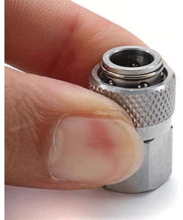Alien Play Paintball Stainless Steel Female Coupler - 1/8 NPT Thread Converter - Buy Online on GoSupps.com