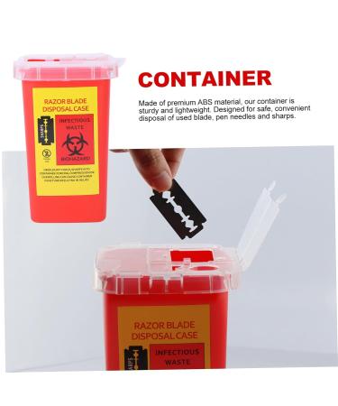Coophya Donor Mini-Razor Travel Dispenser | 1stk Leaf Shaver & Sharp Objects Disposal Case - International Shipping Available - Buy Online on GoSupps.com