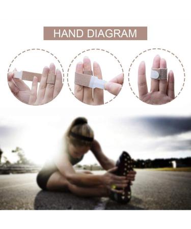 LHKJ 10-Piece Hammer Toe Bandage Set | Adjustable Toe Corrector & Comfortable Splints for Bricked & Broken Toes - International Shipping Available - Buy Online on GoSupps.com