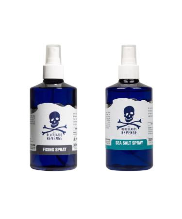 The Bluebeards Revenge Sea Salt Spray and Fixing Spray Bundle 300ml