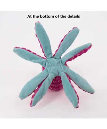Herbests Plush Dog & Cat Toy - Squeaky Chewing Octopus for Interactive Play | Perfect for Small & Medium Pets - Buy Online on GoSupps.com