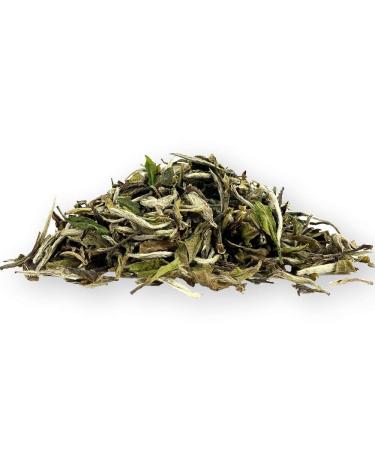 TIAN HU SHAN - Premium White Tea Loose Leaf - Original Bai Mu Dan with a Light & Fresh Delicate Flavor - 114 g  - Buy Online on GoSupps.com