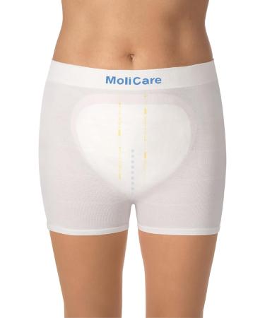 Molicare Premium Form 3 Drops for Light Incontinence Maximum Safety Extra Leak Protection and Discretion for Women and Men Premium Fixpants 32 Psc - Buy Online on GoSupps.com