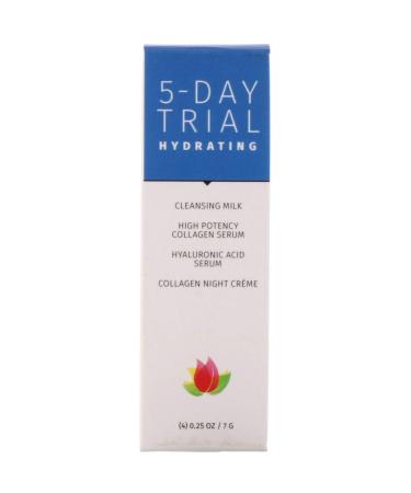 Reviva Labs 5-Day Trial Hydrating 4 Piece Kit 0.25 oz (7 g) Each