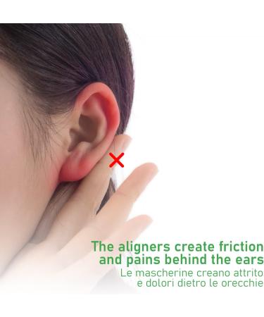 5 Washable Ear Savers & Mask Straps - Elastic Extensions for Comfort - Essential Mask Accessories - Buy Online on GoSupps.com
