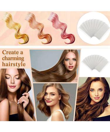 360 Tabs/Lots 30 Sheets No Shine White Adhesive Tape Fixed Wig Glue Extension Strips Waterproof for Toupees/Lace Wig - Buy Online on GoSupps.com