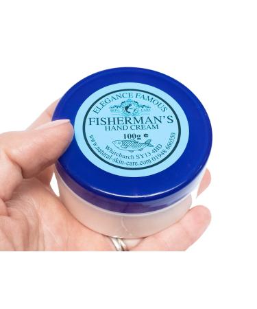 Fishermans Nourishing Hand Cream 100g by Elegance Natural Skin Care Restore and Repair Dry Chapped Outdoor Hands