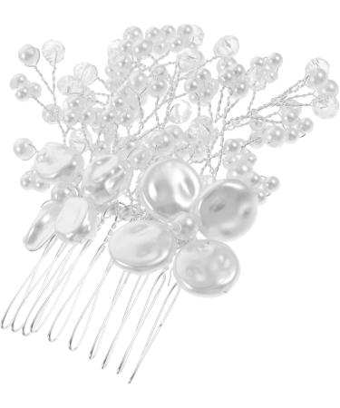 Beaupretty Crystals silver hair comb bride hair side comb hair accessories for women bridal hair side comb hair toppers for women wedding European and American crystals hairpin Accessories - Buy Online on GoSupps.com