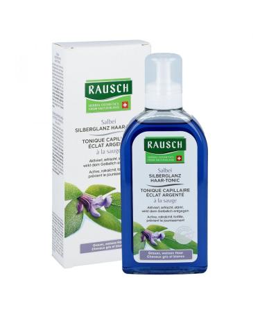 Rausch sage silver-gloss hair-tonic (regulates the moisture balance refreshes and counteracts the yellow tinge) 1 Pack (1 x 200 ml)