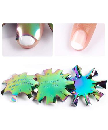 Premium Manicure Trimmer - French Smile Line Rim Cutter & Nail Edge Trimmer for DIY Beauty Salon | Color 03 - Buy Online on GoSupps.com