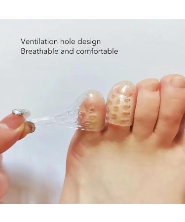 30PCS Gel Toe Protectors - Anti-Friction Transparent Sleeves for Ingrown Toenails Corns & Calluses - Ultra Thin Breathable Covers for Men & Women - Buy Online on GoSupps.com