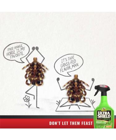 Absorbine Ultra Shield Green Body Spray 950ml - Premium Insect Repellent for Pets | Fast International Shipping - Buy Online on GoSupps.com