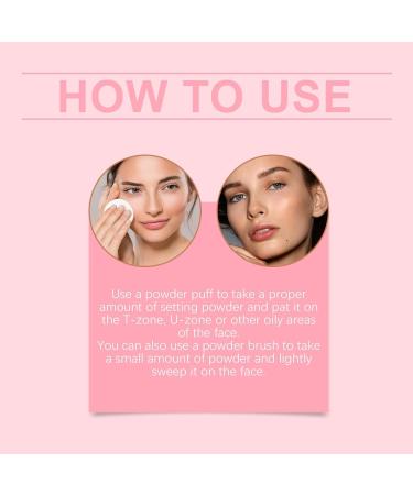 Beauty Blurring Powder Beauty Blurring Setting Powder Makeup Setting Powder Beauty Oil Control Setting Powder Beauty Pink Setting Powder (D 60G) - Buy Online on GoSupps.com