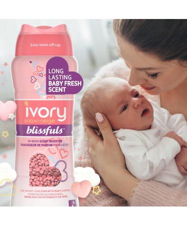 Ivory Snow Blissfuls In-Wash Scent Booster Beads Baby Fresh 515 Grams 515 count (Pack of 1) - Buy Online on GoSupps.com