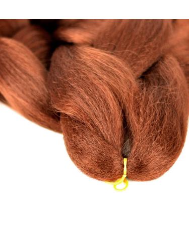 Premium 1-Colored 2m Braid Hair Extensions for Rasta Braids Dreads and Box Braids - Chocolate Brown | Mybraids - Buy Online on GoSupps.com