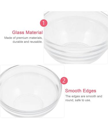 Beaupretty 5 Sets Facial Masks Mixing Bowls with Stick Spatula - 10 pcs DIY Glass Bowls for SPA, Cosmetic Beauty Tool - Buy Online on GoSupps.com