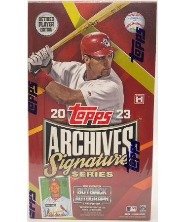 2023 Topps Archives Signature Series Retired Player Edition Baseball Hobby Box