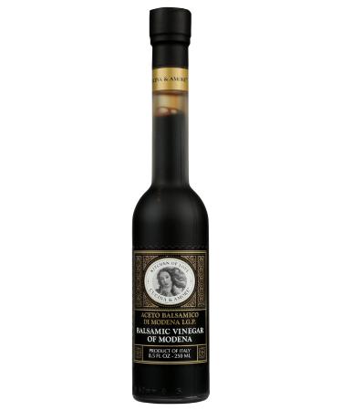 Cucina & Amore Balsamic Vinaigrette Of Modena, Food Glaze, Reduction, Salad Dressing, Cooking, Baking, 8.5 Fl Oz