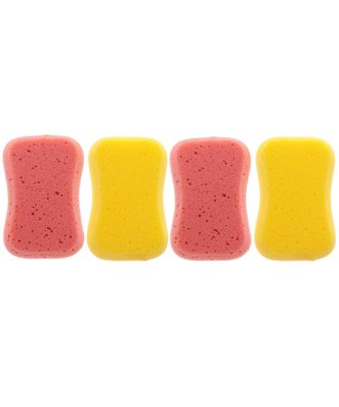 4pcs Exfoliating Mesh Bath Sponge Pouf Balls - Kid-Friendly Shower Loofahs & Back Exfoliator | Miss Body - Buy Online on GoSupps.com